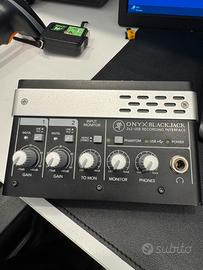 Scheda audio mackie onyx blackjack