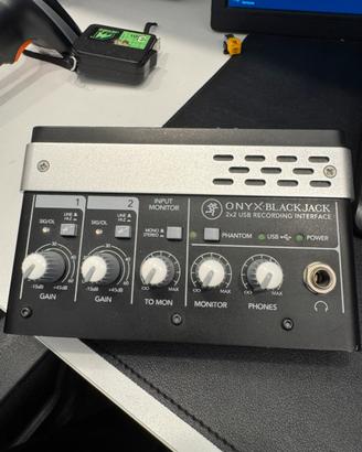 Scheda audio mackie onyx blackjack