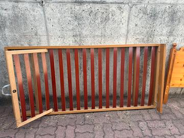 Materasso + rete + letto legno