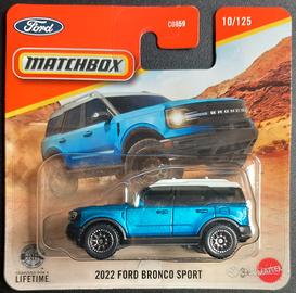 Matchbox 2022 Ford Bronco Sport Blu