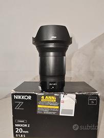 Nikon Z 20mm f1.8 - S