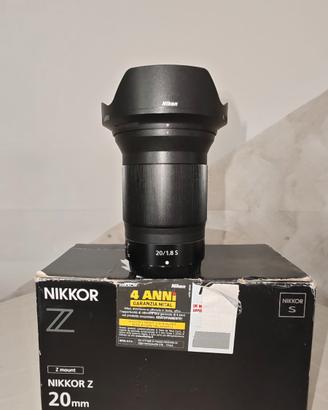 Nikon Z 20mm f1.8 - S