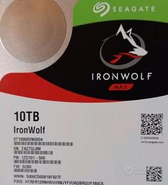 C E R C O hard disk ricambi seagate 10tb ironwolf