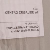 materassino ortopedico
