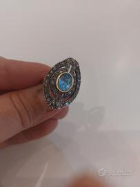 Antico Anello Argento 