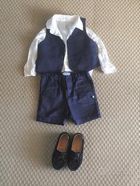 Completo cerimonia bambino 2 anni