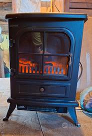 Stufa elettrica  ZEPHIR con finto fuoco