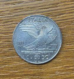 50 cent Italiani del 1941
