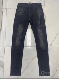 jeans neri project x paris uomo