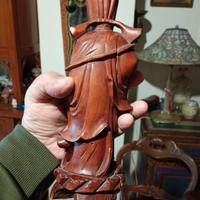 statua in legno,