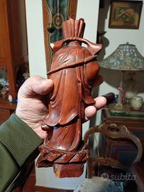 statua in legno,