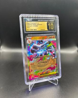 Carta POKEMON Mega CHARIZARD X EX - PRISTINE 10