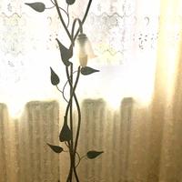 Lampada a pedale lavorazione ferro