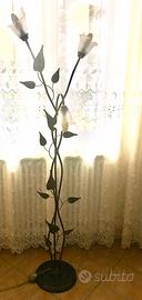 Lampada a pedale lavorazione ferro