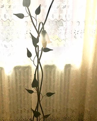 Lampada a pedale lavorazione ferro