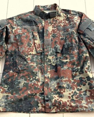 Giacca mimetica rip-stop Flecktarn BW tg. XL
