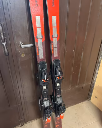 Coppia di sci atomic G9 Fis 152+ attacchi X12