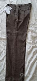 Pantaloni marroni nuovi, taglia 50, DA 90 a 59 €