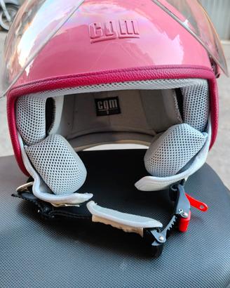 casco cgm originale da bambina rosa