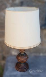 Lampada da tavolo legno