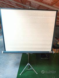 Telo proiettore Made in Germany (con cavalletto) 