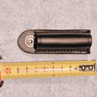 porta pila da cintura cuoio 