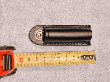 porta pila da cintura cuoio 