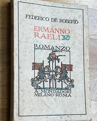Libro antico ROMANZO ERMANNO RAELI 1923