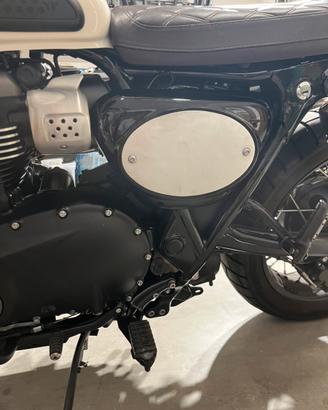 Portanumero in alluminio, Triumph street scrambler