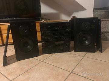 stereo e casse originali Technics