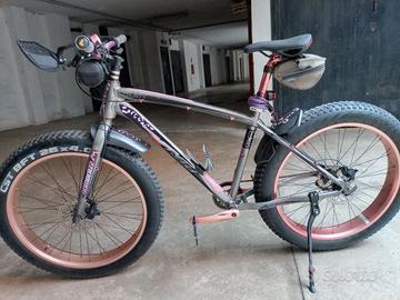Fat bike ruote 26" freni a disco e telaio 19"