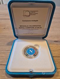 Medaglia celebrativa 4° scudetto SSC Napoli