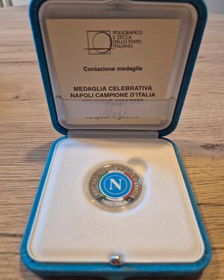 Medaglia celebrativa 4° scudetto SSC Napoli