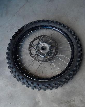 Kawasaki KX250F 2023/26 ruota anteriore completa