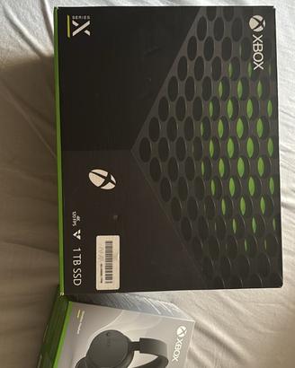 Xbox Series X 1 TB + cuffie