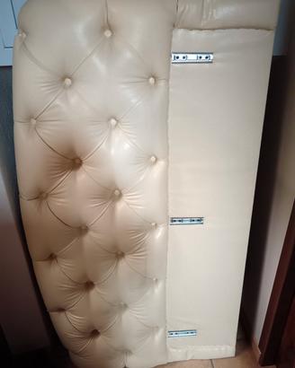 testiera letto matrimoniale capitoné