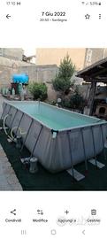 piscina fuori terra 4x2x1