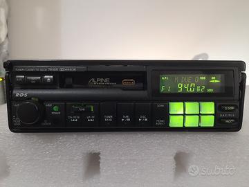 Alpine 7618R  autoradio Vintage