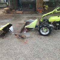 Falciatrice e zappatrice grillo