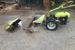 Falciatrice e zappatrice grillo