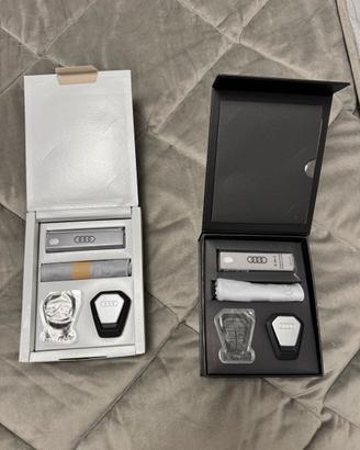 Kit profumo Audi bianco e nero