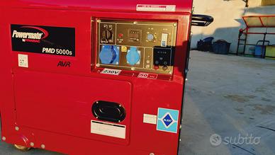 Generatore diesel PRAMAC PMD 5000 S -Nuovo