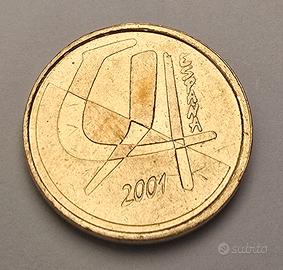 5 Pesetas 2001 - KM# 833 - Spagna