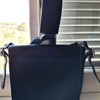 BORSELLO ZAINO DA UOMO BLUE SCURO / NERO Nuovo