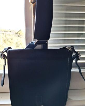 BORSELLO ZAINO DA UOMO BLUE SCURO / NERO Nuovo