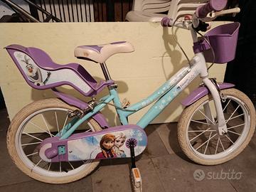 Bici bimba frozen 16