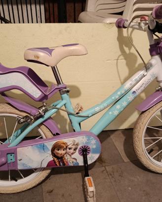 Bici bimba frozen 16