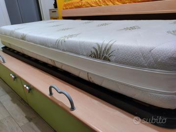 Materasso singolo in Memory aloe