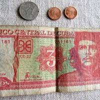 CUBA Banconota Ernesto Che Guevara e monete