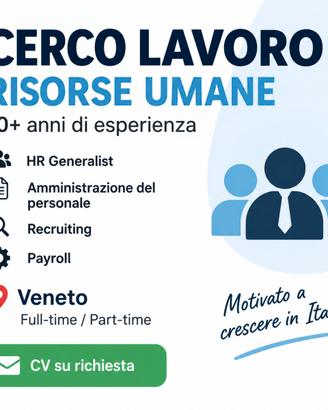 HR Specialist / Amministrazione del Personale